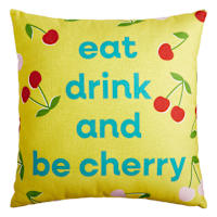 Oh Joy! Be Cherry Outdoor Throw Pillow, 18"