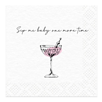 Sip Me Baby Cocktail Napkin