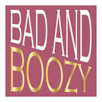 20-Pack Bad & Boozy Cocktail Napkins
