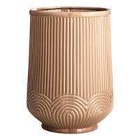 Found & Fable Eleni White Outdoor Planter, 16"