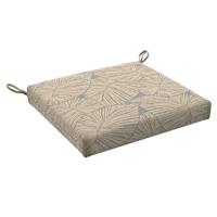 Found & Fable Talia Palm Outdoor Square Seat Cushion