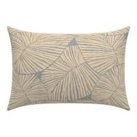 Talia Palm Lumbar Outdoor Throw Pillow, 14x20