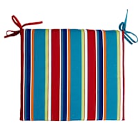 Alvarado Stripe Outdoor Square Seat Cushion