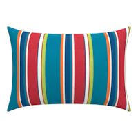 Alvarado Stripe Lumbar Outdoor Throw Pillow, 14x20