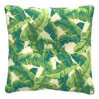 Marconi Leaf Outdoor Tufted Back Cushion