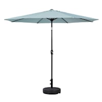 Aquifer Crank & Tilt Round Patio Umbrella, 9'