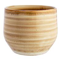 Alana Honey Ceramic Outdoor Planter, Large