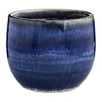 Alana Blue Ceramic Outdoor Planter, Small
