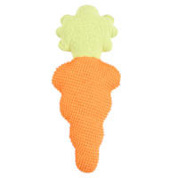 Homespun Easter Carrot Shaped Throw Pillow, 8x18