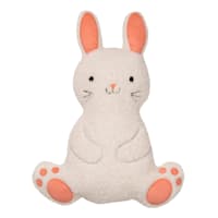 Bunny Brights Bunny Shaped Easter Throw Pillow, 18"