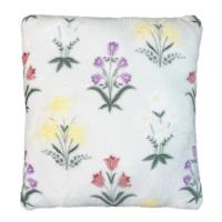 Honeybloom Easter Floral Plush Throw Pillow, 18"