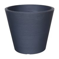 Japi Black Low Linea Outdoor Planter, 27"