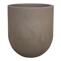 Japi Machiatto Rustic Cask Outdoor Planter, 13"