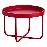Sunny Club Red Metal Planter Stand, 9"