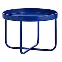 Sunny Club Blue Metal Planter Stand, 9"