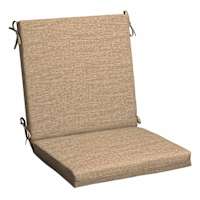 Neutral Tempo Grain Premium Woven Outdoor Hinged Cushion
