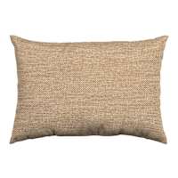 Neutral Tempo Grain Premium Lumbar Outdoor Throw Pillow, 14x20