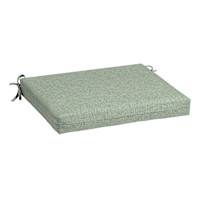 Spa Blue Premium Woven Outdoor Square Seat Cushion