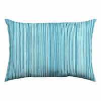 Sea Breeze Premium Woven Lumbar Outdoor Throw Pillow, 14x20