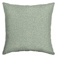 Spa Blue Premium Woven Oversized Square Outdoor Throw Pillow, 20"