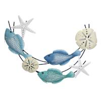 Metal Fish Outdoor Wall Decor, 36"