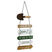 Hanging Gardening Sign, 26"