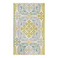 Multicolor Medallion Tapestry Outdoor Accent Rug, 27x45