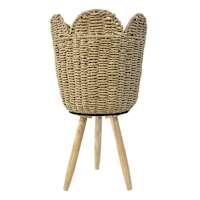 Scallop Edge Plant Stand, Medium