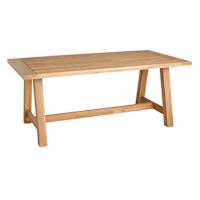 Haven Blonde Acacia Wood Patio Dining Table