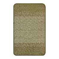 Ombre Green Puffback Washable Kitchen Mat 21X34
