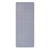 Providence Light Blue Trellis Printed Kitchen Runner, 24x60
