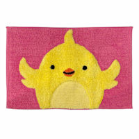 Bunny Brights Easter Chick Bath Rug, 20x30