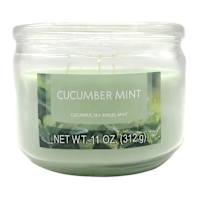Cucumber Mint Scented Jar Candle, 11oz