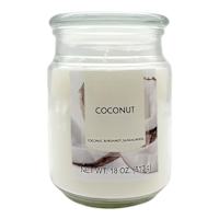 Coconut Scented Jar Candle, 18oz