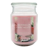 Watermelon Mint Mojito Scented Jar Candle, 18oz
