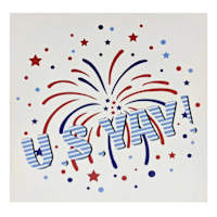 US-Yay Firework Tabletop Décor