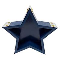 Decorative Blue Star, 8"