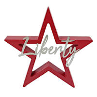 Liberty Star Table Décor, 8"