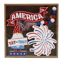 Patriotic Decor, 9"