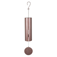 Bronze Cylinder Wind Chime, 36"
