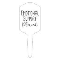 6in Emotional Support Plant Pick