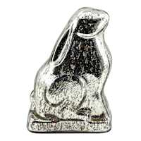 Providence Silver Mercury Glass Bunny, 10"