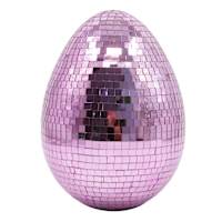 Bunny Brights Pink Disco Egg, 12"
