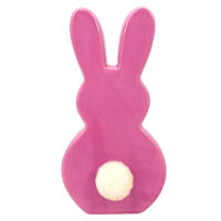 Bunny Brights Pink Ceramic Easter Bunny, 7"