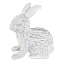 Providence White Textured Easter Bunny, 12"