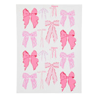 Bow Collage Canvas Wall Art, 12x16