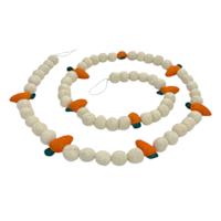 Homespun Easter Felt Ball & Carrot Garland, 72"