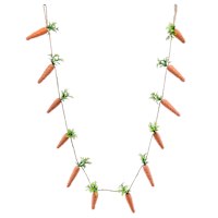 Homespun Easter Carrot Garland, 72"