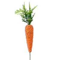 Homespun Easter Set of 3 Easter Carrot Picks