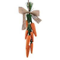 Homespun Easter Carrot Door Hanger, 20"